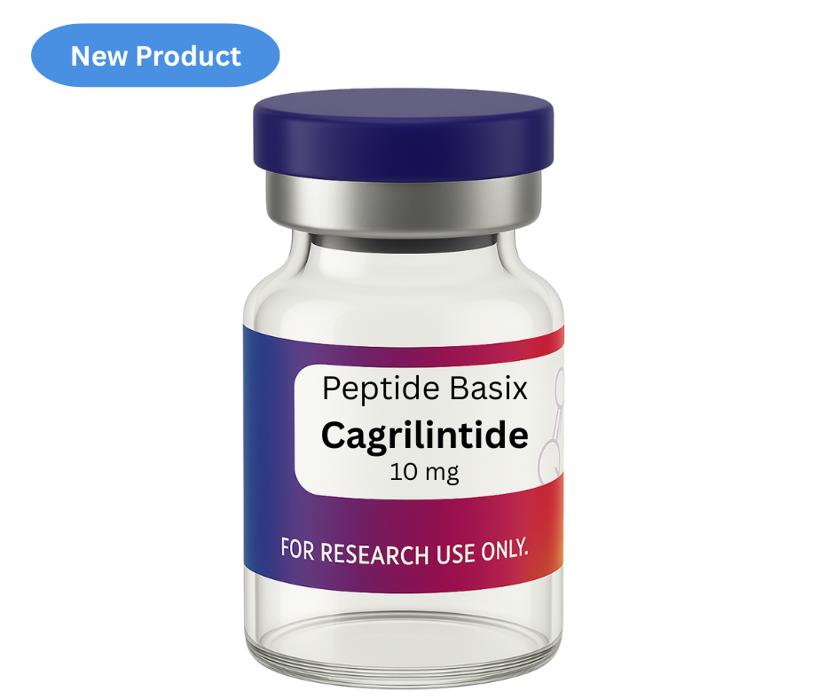 Cagrilintide 10mg research compound vial – 10mg (Peptide Basix)