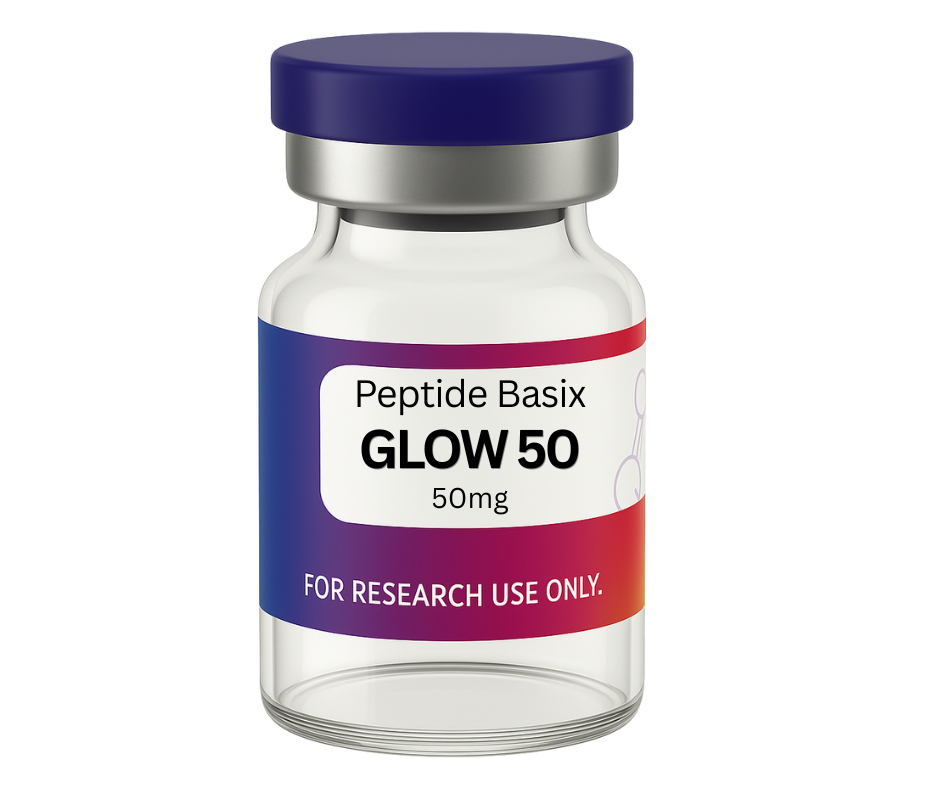 GLOW50 research compound vial – 50mg (Peptide Basix)