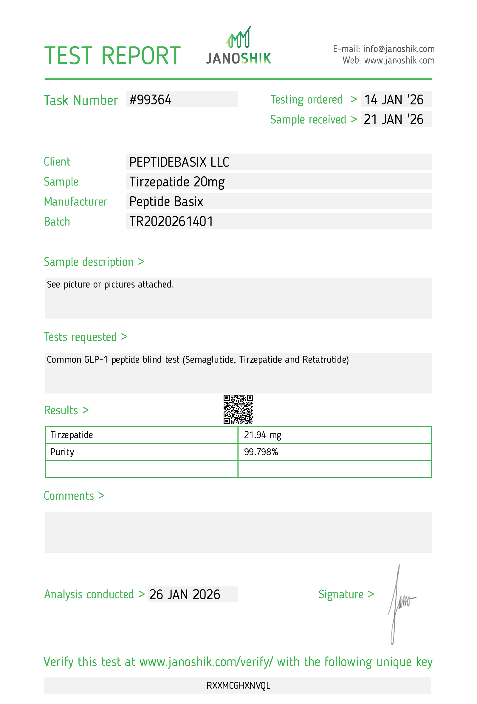 TRZ-20 (Tirz) – 20mg - Image 2