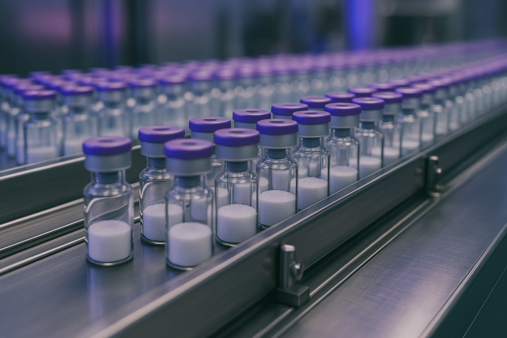 why peptides look different lyophilized peptide puck examples